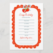 Our Family is Growing Baby Shower Invitation  招待状 (正面)