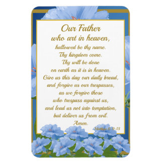 Our Father Prayer Mathew 6:9-13 マグネット