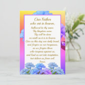Our Father Prayer Mathew 6:9-13 Card シーズンカード (スタンド正面)