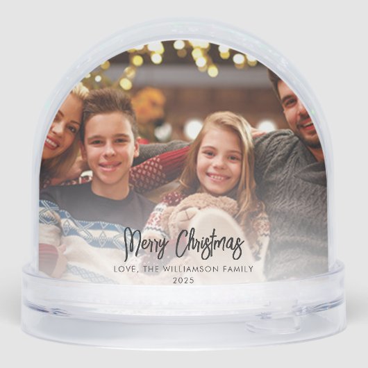 Our First Christmas as a Family Photos Custom (裏面)