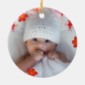 Our First Christmas as Grandparents セラミックオーナメント (裏面)