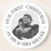 Our First Christmas as Mr & Mrs コースター (正面)