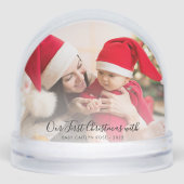 Our First Christmas Baby Photos Custom (正面)
