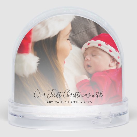 Our First Christmas Baby Photos Custom (裏面)