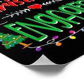 Our First Christmas Engaged 2021 1st Christmas  ポスター (角)