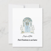 Our First Christmas in Our New Home Card (正面)