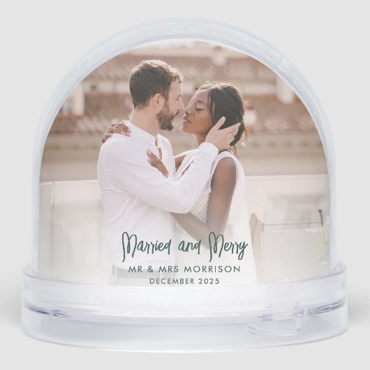 Our First Christmas Married Wedding Photos Script (裏面)