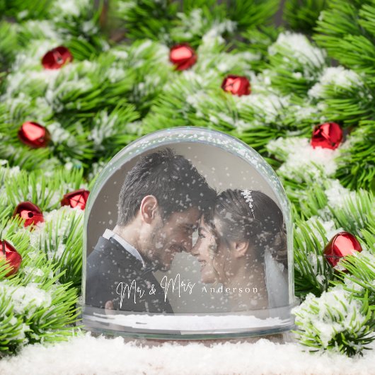 Our First Christmas Mr & Mrs Newlywed Photo (クリスマス)