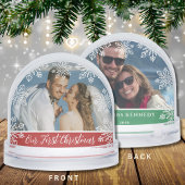 Our First Christmas Newlywed 2 Photo Keepsake