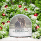 Our First Christmas Photos Wedding Thank You (クリスマス)