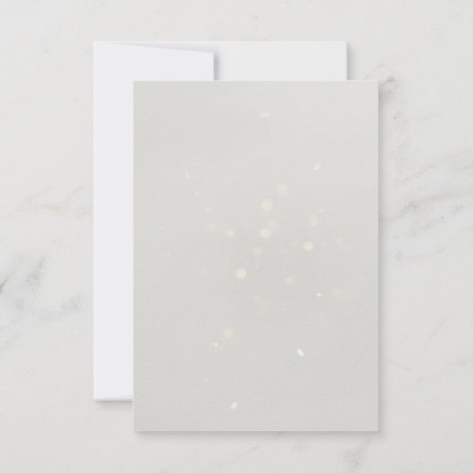 Our First Christmas Together – Personalized サンキューカード (裏面)