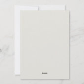 Our First Christmas Together – Personalized シーズンカード (裏面)