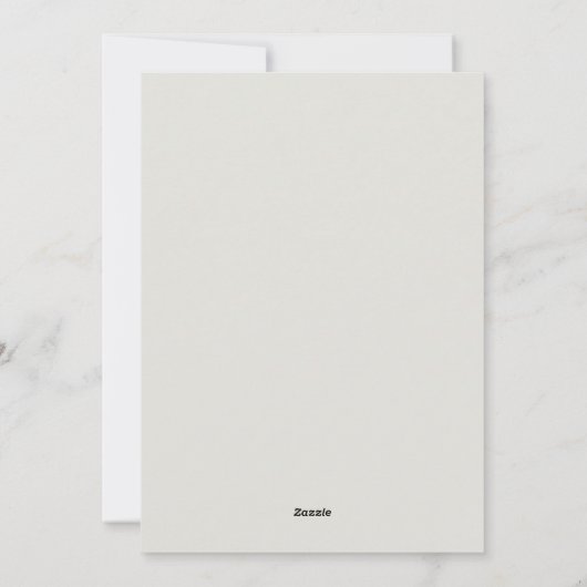 Our First Christmas Together – Personalized シーズンカード (裏面)