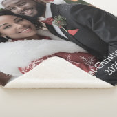 Our First Christmas Together Sherpa Blanket Photo シェルパブランケット (3/4)