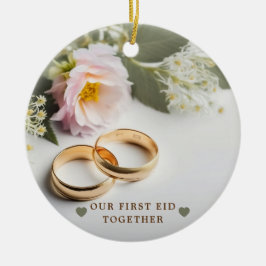 Our First Eid Together Ornament セラミックオーナメント