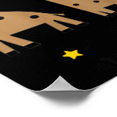 Our First Father's Day 2026, Funny Giraffe Gift Da ポスター (角)