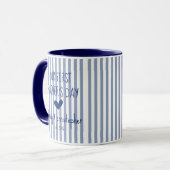 Our First Fathers Day Personalize Mug for Dad マグカップ (正面左)