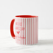 Our First Fathers Day Personalize Mug for Dad マグカップ (正面左)