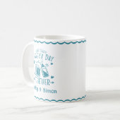Our First Father's Day Together Mug コーヒーマグカップ (正面左)