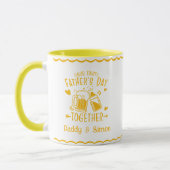 Our First Father's Day Together Mug マグカップ (左)