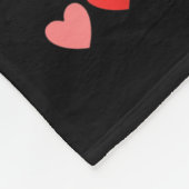 Our First Valentines As Mr And Mrs 2026  フリースブランケット (角)