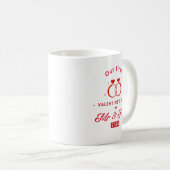Our First Valentine's Day as Mr & Mrs 2026 コーヒーマグカップ (正面右)