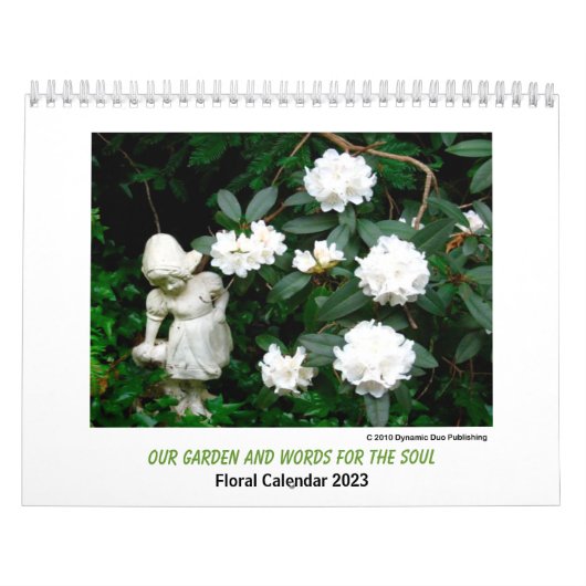 Our Floral Garden 2023 Calendar カレンダー (カバー)