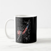 Our Forefathers Would Be Shooting By Now Us Flag ( コーヒーマグカップ (左)