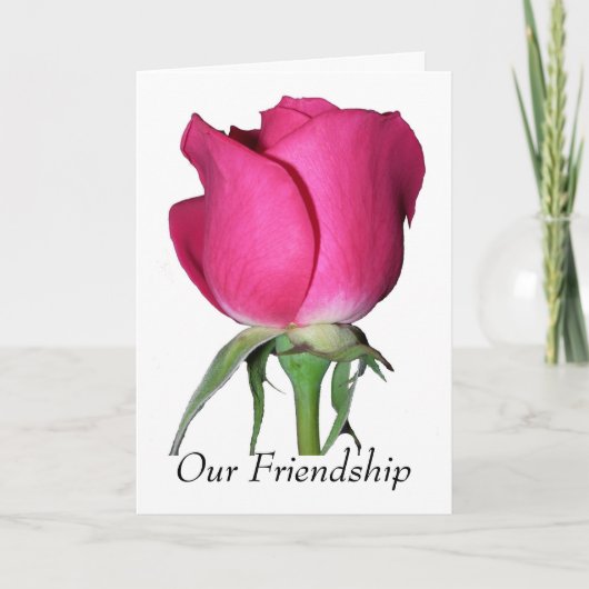 Our Friendship Greeting Card カード (正面)