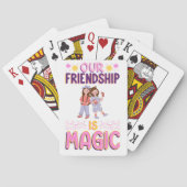 OUR FRIENDSHIP IS MAGIC . FRIENDS . BBF トランプ (裏面)