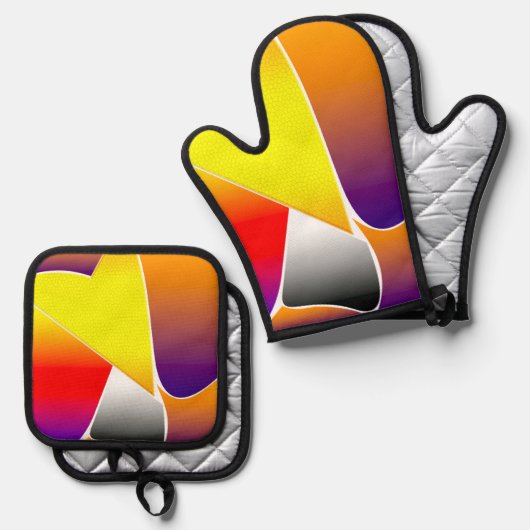 Our Friendship Staggers 鍋つかみ&鍋敷きセット (正面/裏面)