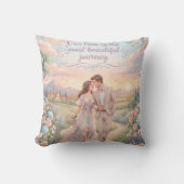 Our Future Beautiful Journey Throw Pillow | Romant クッション (正面)
