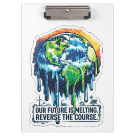 Our Future is Melting | Global Warming Awareness クリップボード