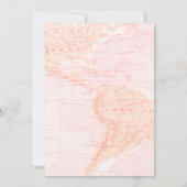 Our Greatest Adventure Zinnia Bright Floral Bridal 招待状 (裏面)