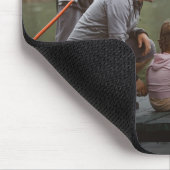 Our Hero Wears No Cape Custom Photo Name Dad マウスパッド (コーナー)