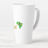 OUR HOME – ブラジルデザイン カフェラテマグ (右アングル)