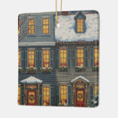 Our House to Yours Holiday Ornament セラミックオーナメント (左)