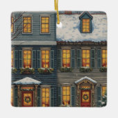 Our House to Yours Holiday Ornament セラミックオーナメント (正面)
