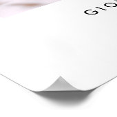 Our humans are getting married Welcome Sign ポスター (角)