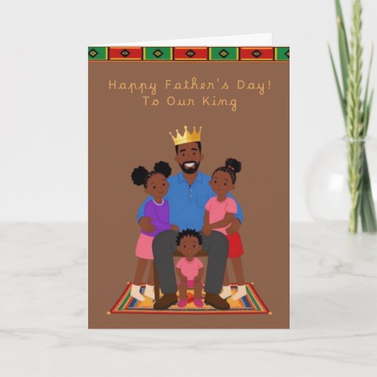 Our King Father's Day Card シーズンカード (正面)