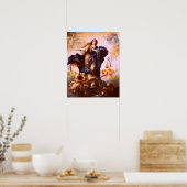 Our LadyヴァージンメアリーImmaculateハート2ポスター ポスター (キッチン)