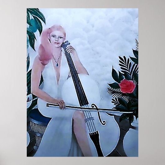 OUR LADY CELLIST ポスター (正面)