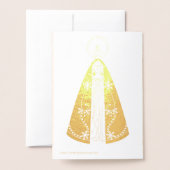 Our Lady of Aparecida 箔カード (裏面封筒付き)