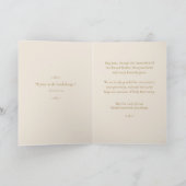 Our Lady of Cana Catholic Wedding サンキューカード (内部)