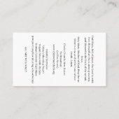 Our Lady of Christ Church Card 名刺 (裏面)