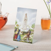 Our Lady of Fatima Christian Plaque 台座サイン (インサイチュ)