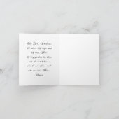 Our Lady of Fatima Greeting Card カード (内部)