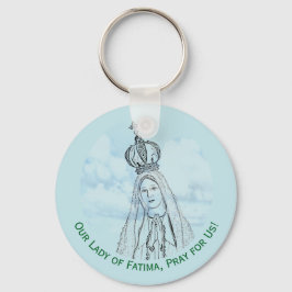 Our Lady of Fatima Monogrammed キーホルダー