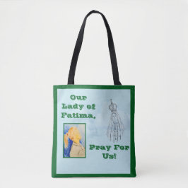 Our Lady of Fatima Personalized トートバッグ