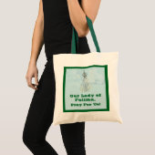 Our Lady of Fatima Personalized Tote Bag トートバッグ (正面(商品))